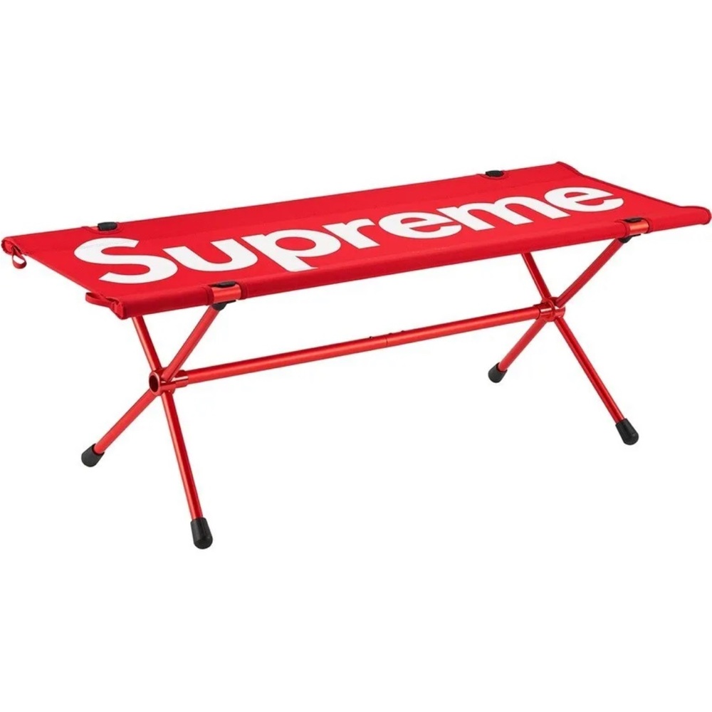 ❤️ Supreme Helinox Bench One Red SS22 Supreme New York 2022 outdoor picnic
